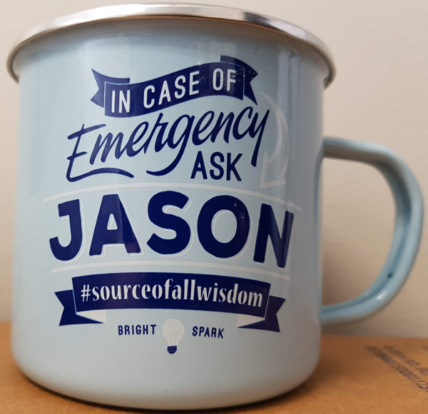 In case of emergency, ask Jason.